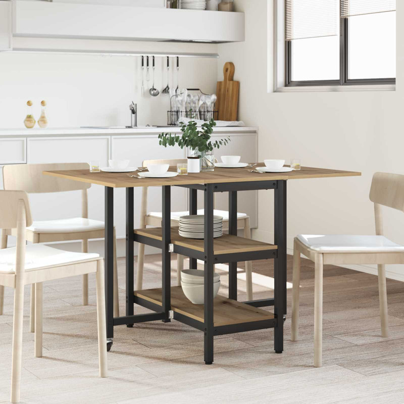 Extendable Dining Table, Artisan Oak
