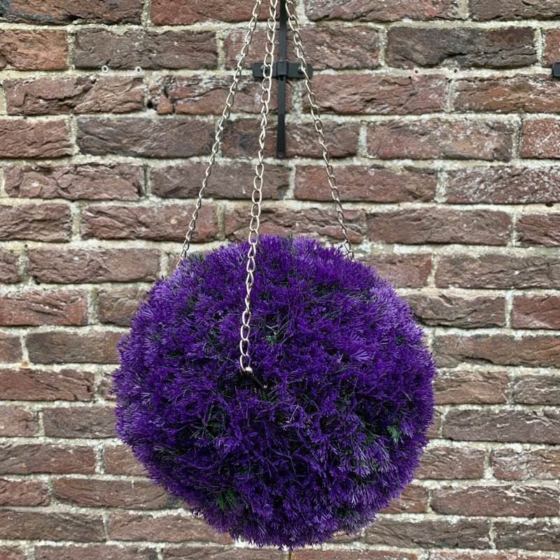 26cm Faux Flowering Topiary