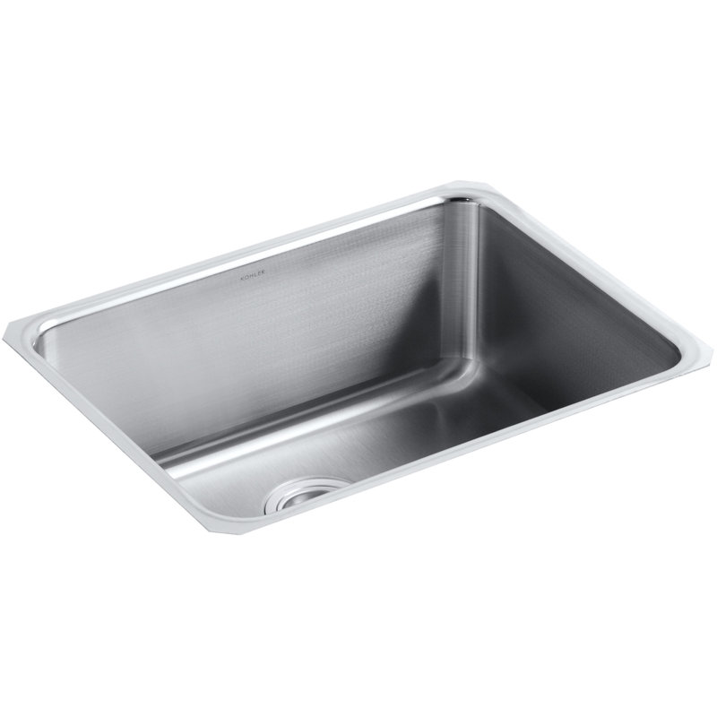 Undertone Preserve 23" L x 17-1/2" W 9-1/2" Medium Under-Mount Single-Bowl Kitchen Sink