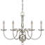 Lustree 6 lumières façon bougie/classique-11801545