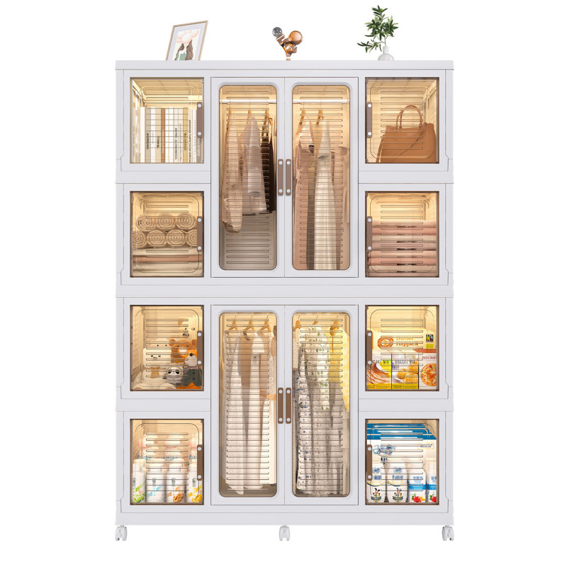 Organisateur de garde-robe portable pour vêtements