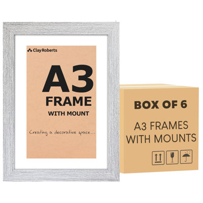 Picture Frame - Set of 6 with Mat