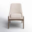 Norwalk Upholstered Stool with Solid Wood Frame