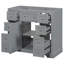 Meuble-lavabo 36 po sans lavabo, base d'armoire seulement, une armoire et six tiroirs-603571072