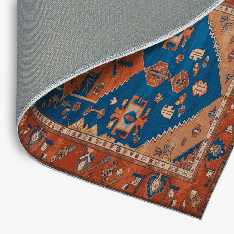 Tapis d'intérieur et d'extérieur Tabriz, Rectangle 4pi x 6 pi