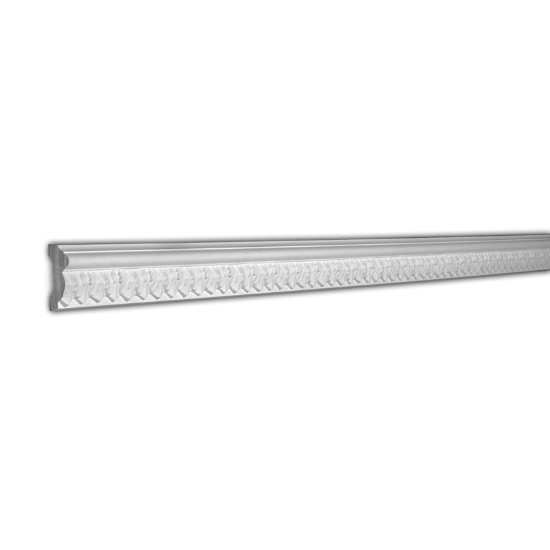 Médaillon décoratif en polyuréthane 1-3 / 8 po x 16-3 / 4 po