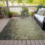 Tapis olive intérieur / extérieur lavable à la machine Xhevrie-40000862