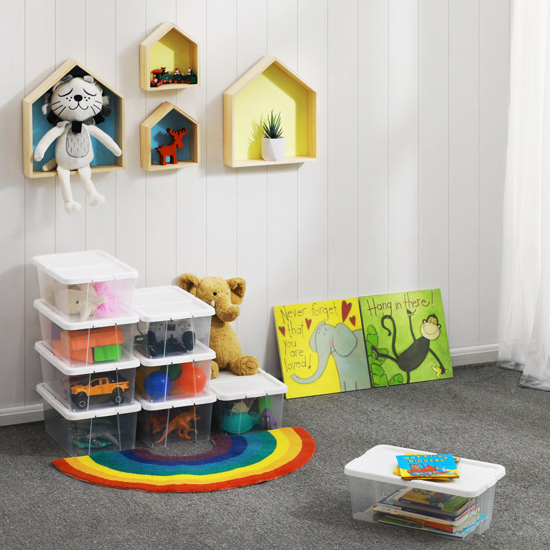 8 Pair Stackable Shoe Storage Box