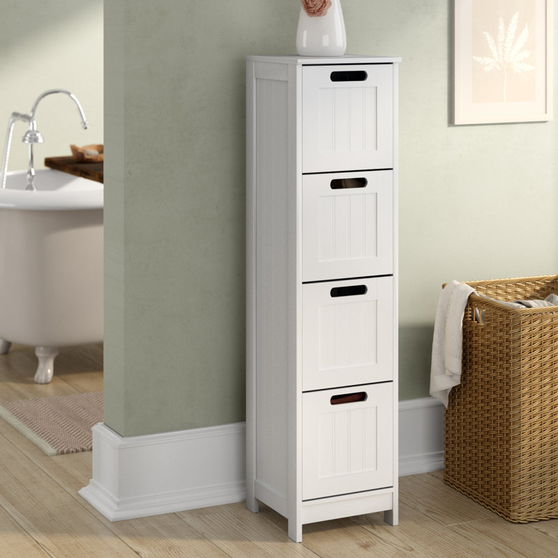 Ancha Linen Cabinet, White