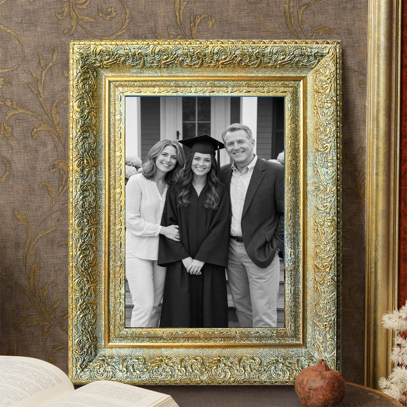 Cadre photo 3 pièces 8 "x 10" style antique avec or ou table Antique Gold, 3, Or antique, L 8 po x H 10 po