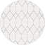 Tapis géométrique ivoire / gris Nubieber-1832317618