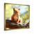 Gold Single Picture Framed