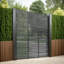 Sadiyah Wood Fence Panels Included-1642759519