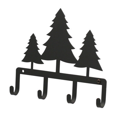 Pine Trees - Multi-Purposefull Wall Hook and Key Holder