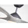 72" Aitkin 3 - Blade LED Standard Ceiling Fan with Wall Control and Light Kit Included