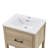 Calais 25" Single vanity with one drawer