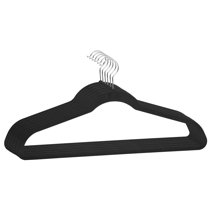 HMLifestyle-Heavy Duty Extra Wide Plastic Clothes Hangers Velvet