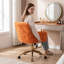 Chaise de bureau moderne en velours avec pivot-876859078