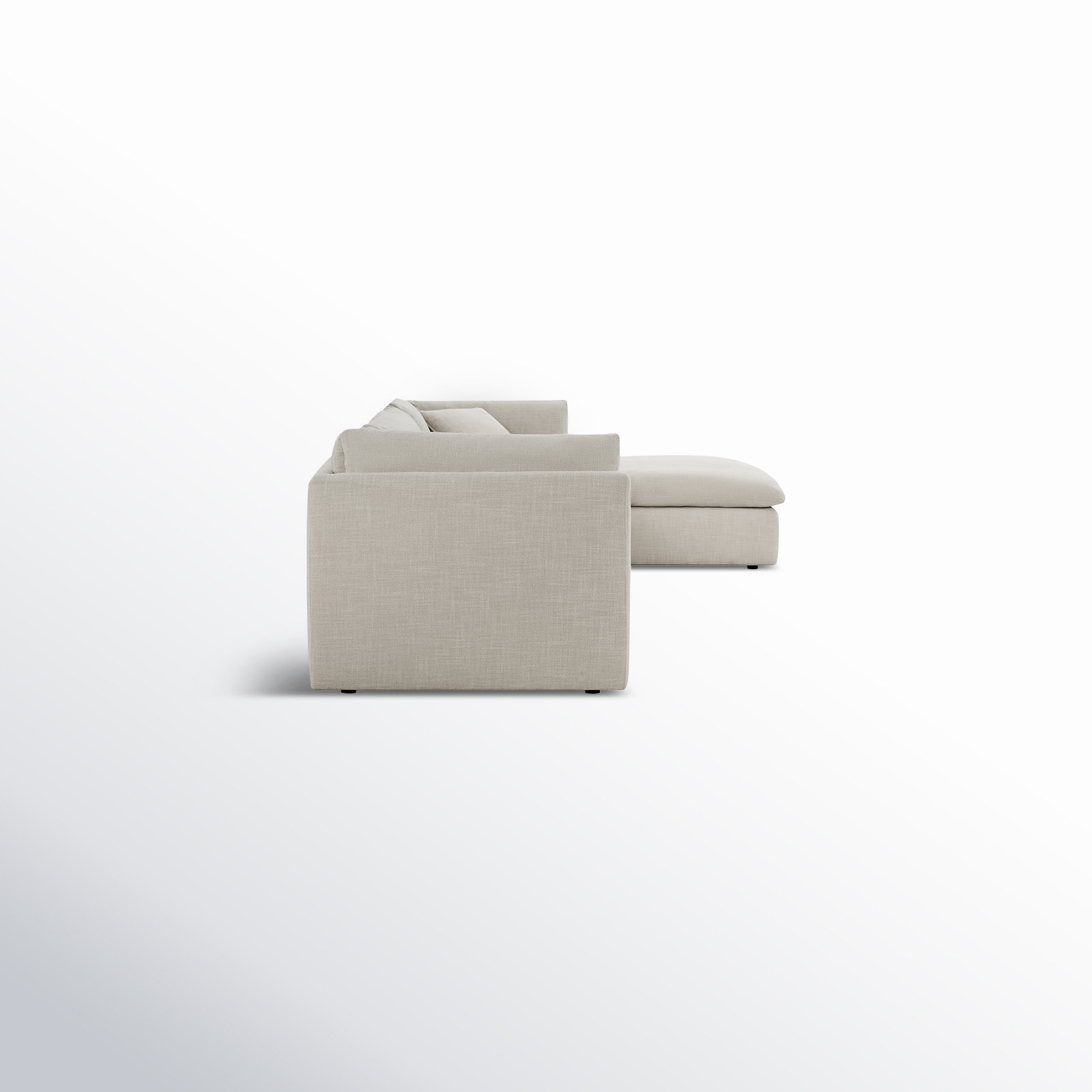 Annabella Modular Sectional, Effie Linen Performance Weave