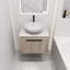 Ensemble de meuble-lavabo flottant avec lavabo en céramique Modern Design