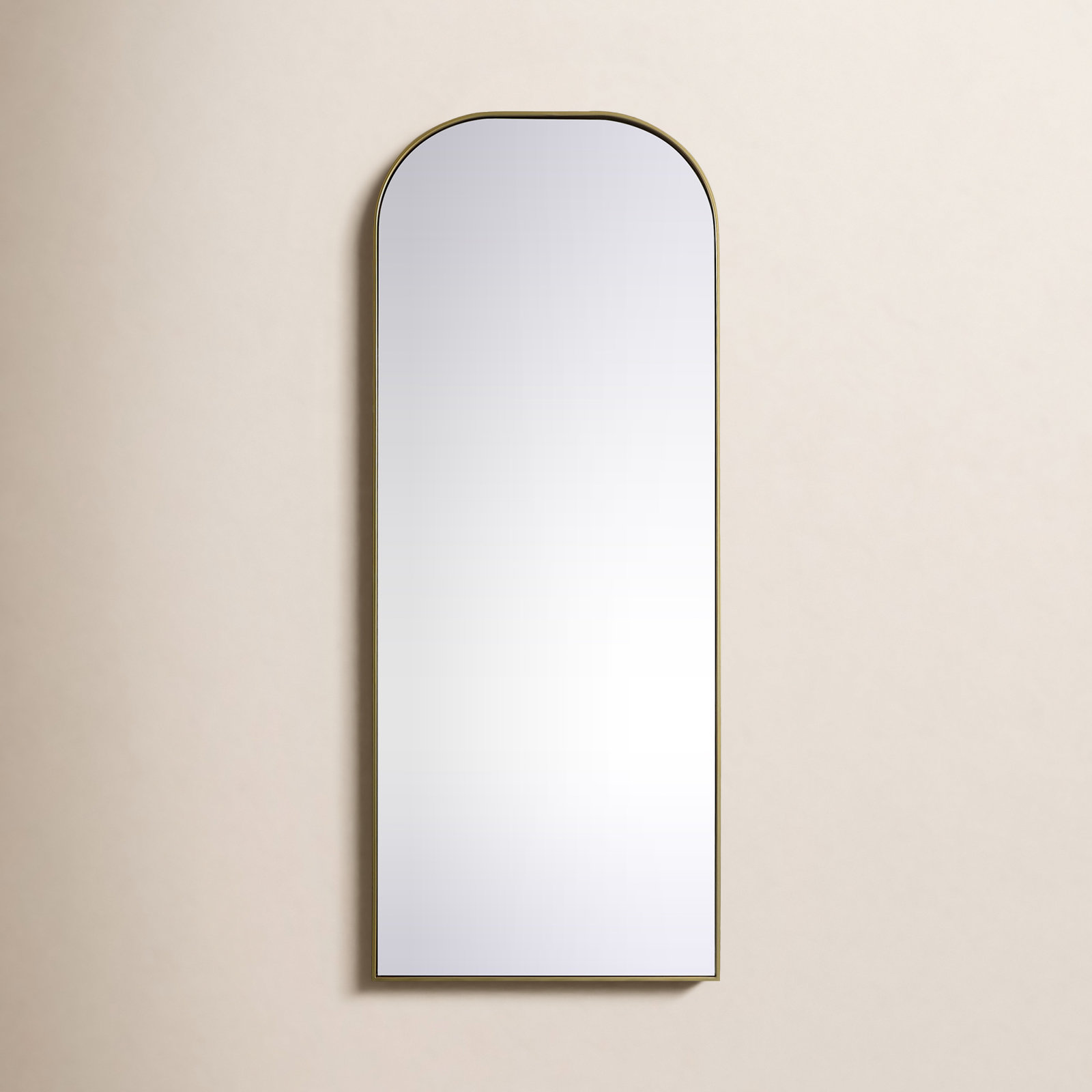 Sabine 35" Full-Length Mirror, 72" x 35", Brass