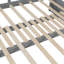 Lit de jour extensible avec couchette, lit de jour en bois avec couchette, gris-130120359