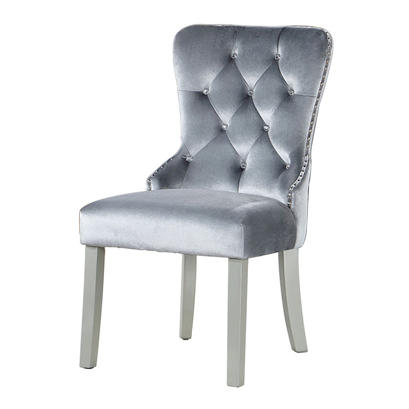 Chaise d'appoint rembourrée Aydin