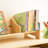 Tabletop Book Display Natural Wood