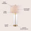Lampe de table 29,25 po Silberston-847997410