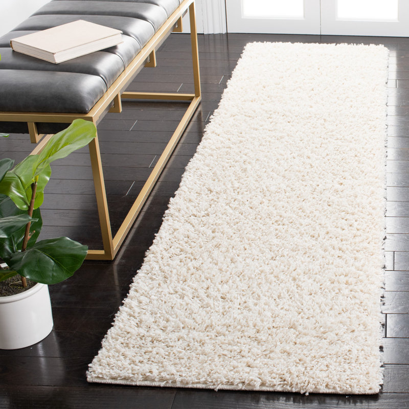 Siragan Shag 500 Performance Solid Color Rug, Runner 2'2" x 6'