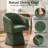 Swivel Barrel Accent Chair, Soft Chenille Fabric, Deep Cushioned Seat-1864976801