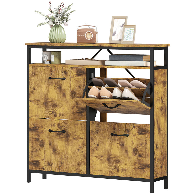 12 - Pair Shoe Storage Cabinet