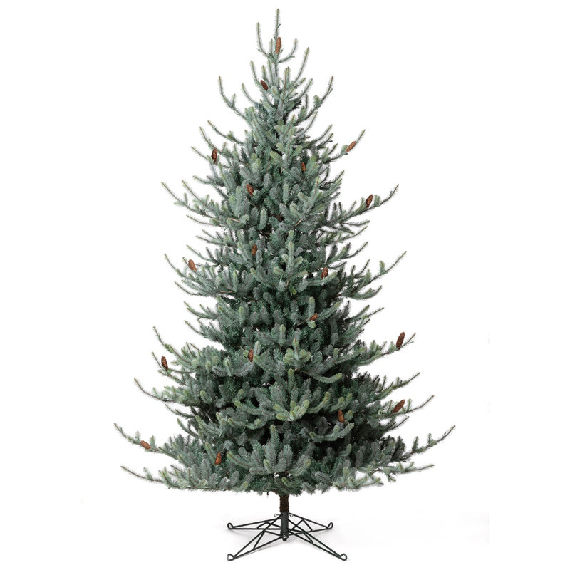 Lighted Artificial Christmas Tree, 10' H