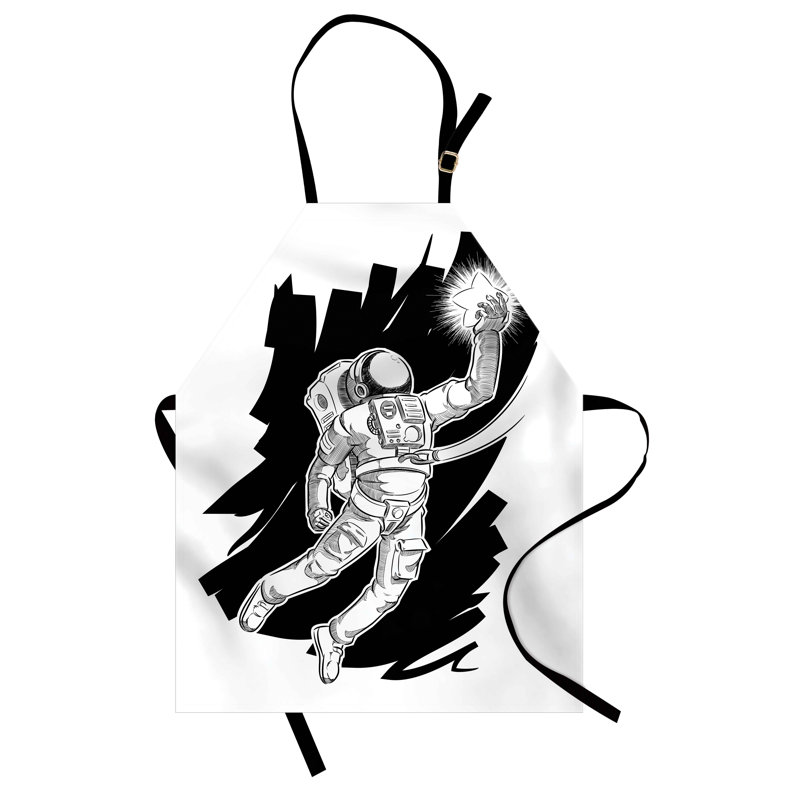 Tablier East Urban Home astronaute unisexe