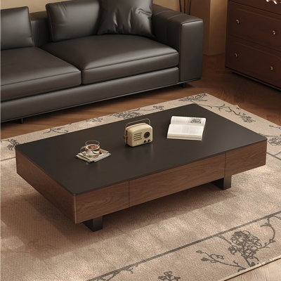 Vintage Rock Panel Coffee Table