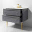 Alma 30.25" Wall Mounted Single Bathroom Vanity with Top-1630531633
