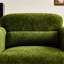 Simple en velours de 34 po, expérience d'assise confortable, conception ergonomique, pour plusieurs espaces, structure en bois massif, coussin en mousse, velours facile à assembler et siège ergonomique à assise mi-douce, à assembler-464689522