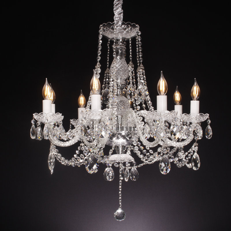 Lustree 8 lumières façon bougie/classique Rodriguez