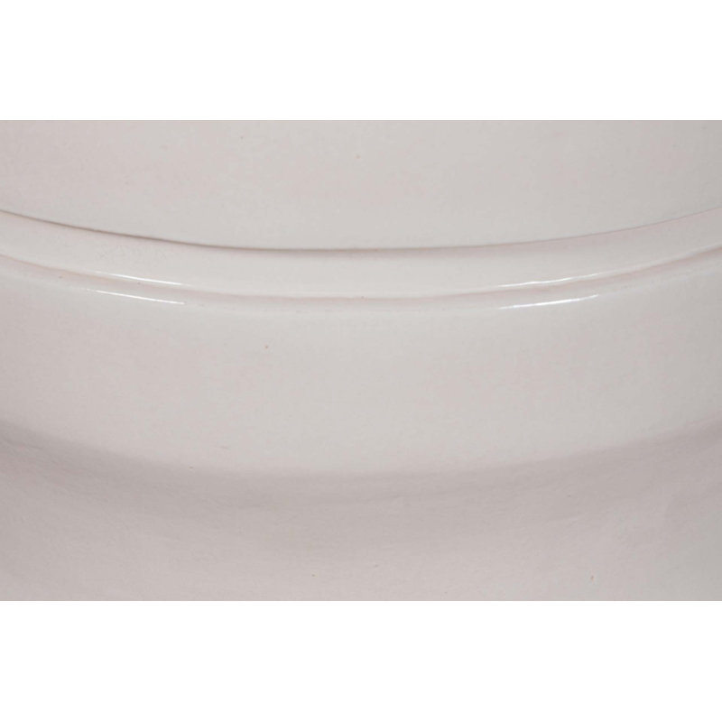 Provenance Signature Outdoor Round Side Table, Linen