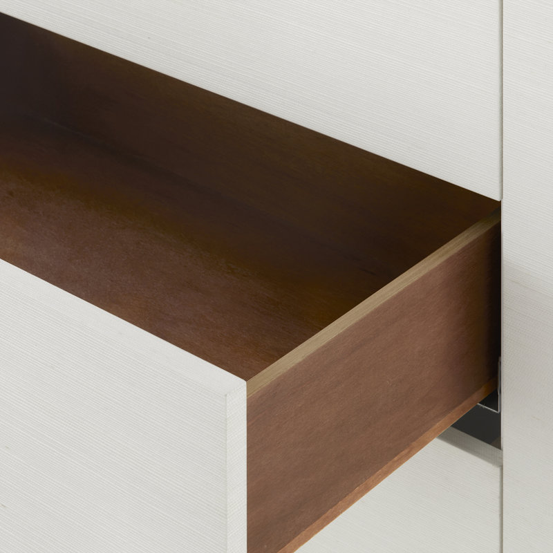 Camden Large 4-Drawer, Sand White