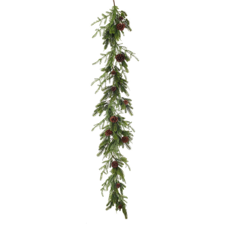 Adame 88.19'' in. Faux Pine Garland