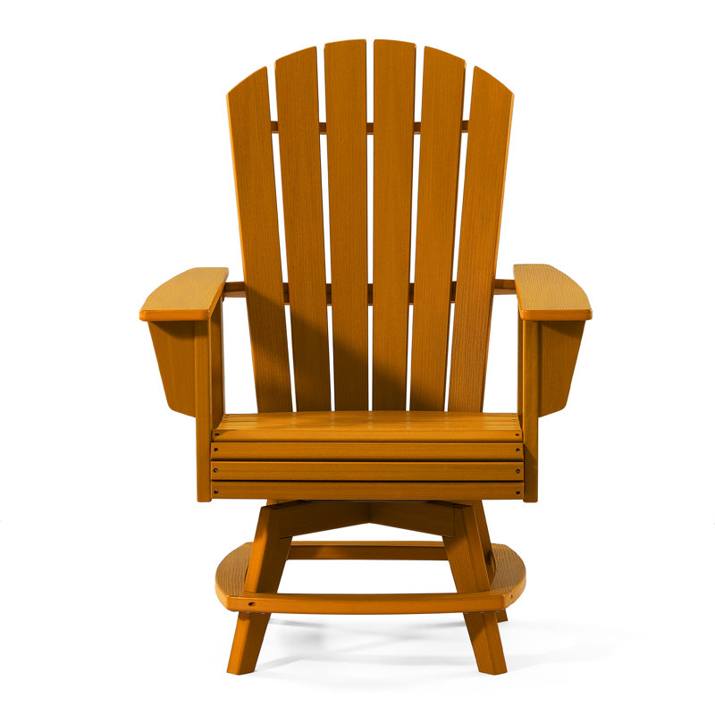 Chaise de salle à manger pivotante Adirondack, Brown