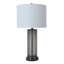 Lampe de table fumée transparente 26,75 po Rylie