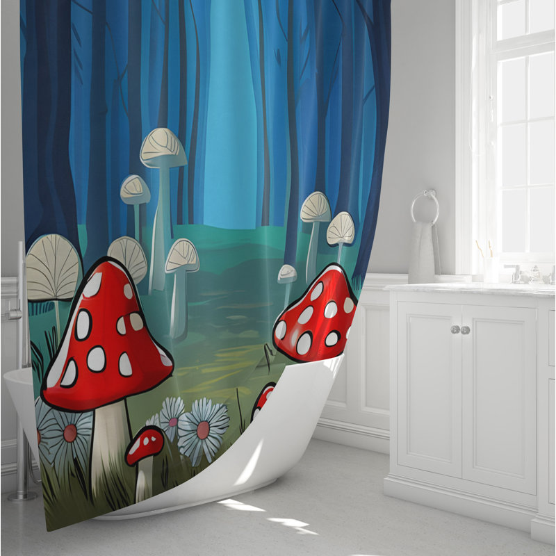 Braisley Shower Curtain, 72" H x 70" W