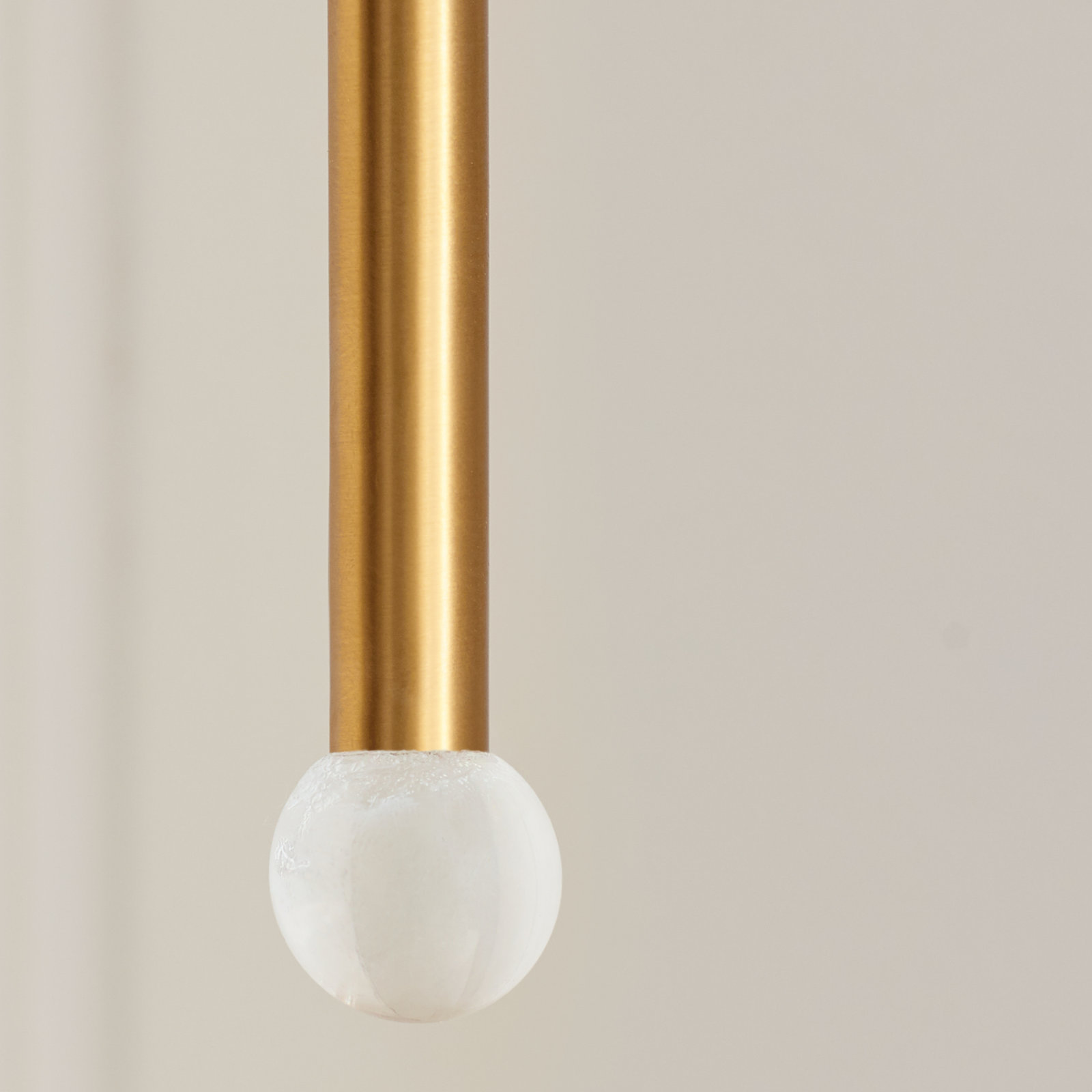 Tavernier Single Light Steel Dimmable Armed Sconce, Burnished Brass