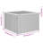 Vidaxl Garden Sofa Set Grey, Dark Grey