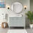 Haley 48 in. Single Sink Bathroom Vanity in Soft Sage with Top-117807239