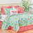 Flamingo Garden Cotton Reversible Quilt Set-1902600634