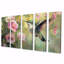 Colibri dans le jardin de la ferme I - Art mural oiseau - Art mural moderne sur toile-1653217571