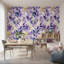 Papier peint abstrait abstrait mauve moderne